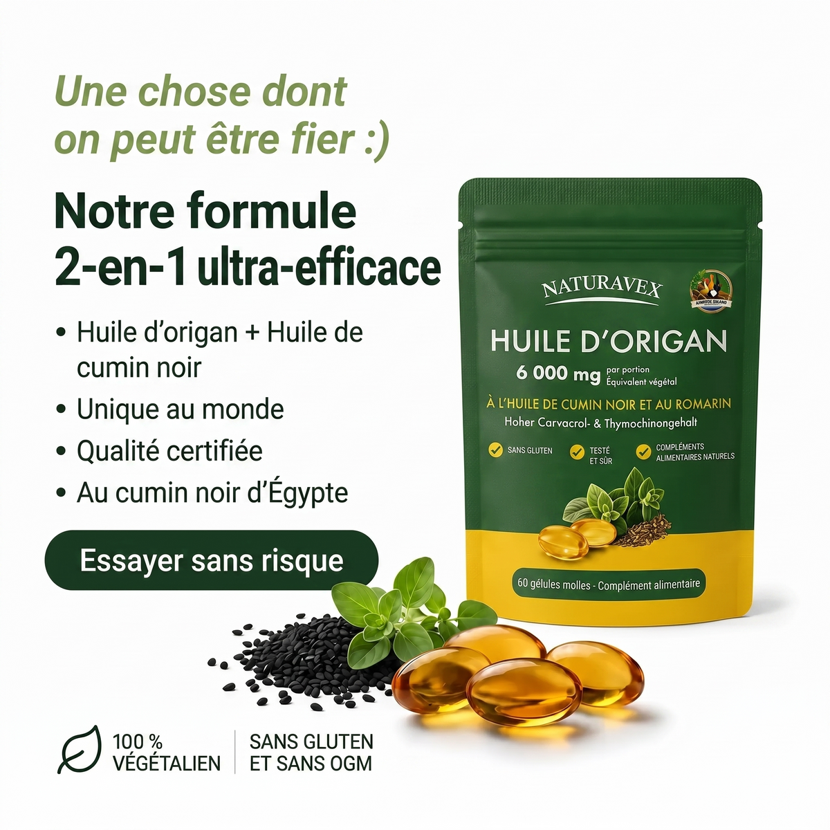 Huile d'origan Naturavex